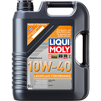 Полусинтетическое моторное масло Leichtlauf Performance 10W-40 - 5 л