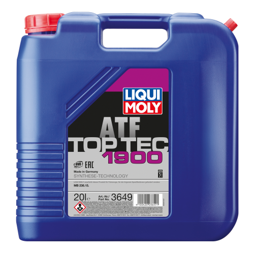 НС-синтетическое трансмиссионное масло для АКПП Top Tec ATF 1900 - 20 л
